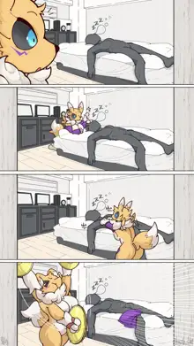 Renamon's wake-up call, 日本語