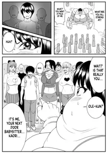 My old babysitter, who I haven’t seen in ten years, has gained weight and became monstrous | Zutto Akogarete Ita Otonari no Onee-san ni 10-nenburi ni Atte Mitara Kusodebu Monster to Kashite, English