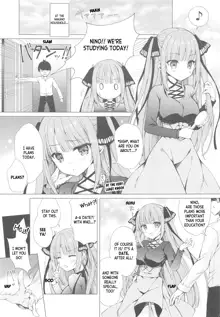 Secret Study Session 2 Nino-chan to Dokidoki Benkyoukai, English