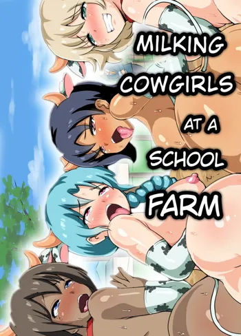 Milking Cowgirls at a School Farm, English