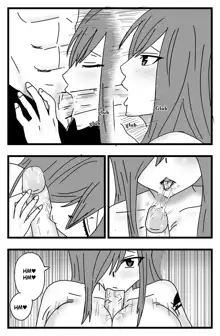 The Erza's help - Loxhaki doujin, English