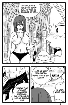 The Erza's help - Loxhaki doujin, English