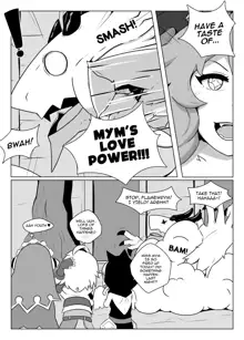 Mym's Love Power!, English