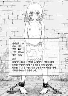 Isekai Dorei Ichiba ni Ittemita. | 이세계 노예시장에 가 보았다., 한국어