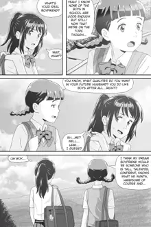 Kimi No Na Wa (Your Name) Thoughts and Dreams, English