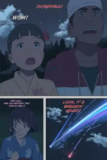 Kimi No Na Wa (Your Name) Thoughts and Dreams, English