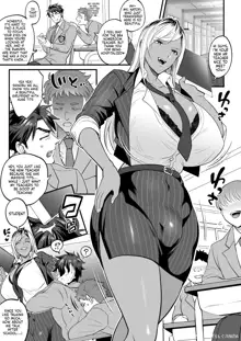 Futanari Ex-Gyaru Homeroom Teacher, English