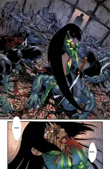 Witchblade: Takeru Manga, English