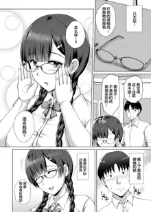 Kanojo ga Megane o Hazushita Wake ~Kataomoi no Kyonyuu Iinchou ga Yarichin Kareshi ni Somerareru made~, 中文