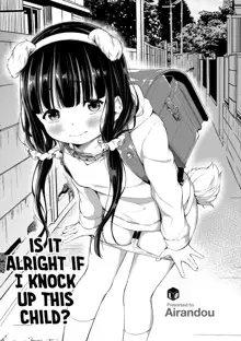 Konoko Haramasetemo Iidesuka? | Is It Alright If I Knock Up This Child? (decensored), English