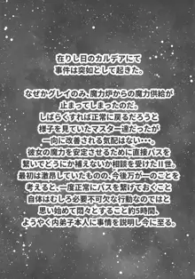 師匠と弟子で魔力供給するだけのエッチな本, 日本語