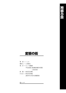 変態の街, 日本語