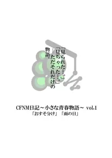 CFNM日記～小さな青春物語～ Vol.1, 日本語