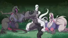 Surrounded by Salazzle, 日本語