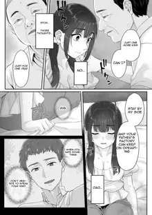 Junboku Joshikousei wa Oyaji Iro ni Somerarete Comic Ban, English