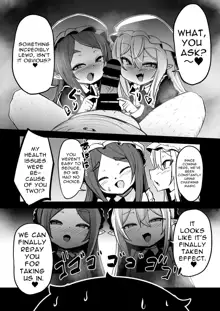 The Demon Twins are Saucy Slutty Maids, English