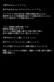 シャドウに弄ばれてしまう女神たち, 日本語