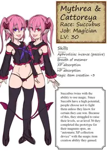 Futago Succubus to Mahou no Onaho | The Succubus Twins and the Magical Onahole, English