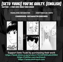 Yuuzai desu. #2 | You're guilty. Ch. 2, English