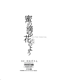 蜜の滴る花のよう, 日本語