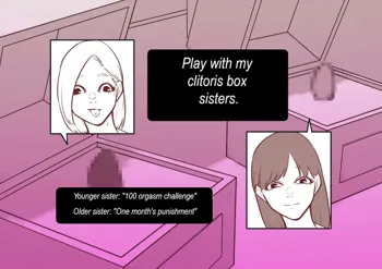 Play with my clitoris box sisters., English