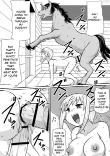 Tensei shitara Futanari Uma ni Narimashita Kouhen | Reincarnated as a Futanari Horse Second Part, English