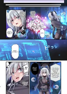 Computer Girl in Cyberland, English