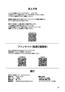 現代チア忍者ガール ウタハとエリカ, 中文