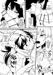 Futanari Flan-chan Ga Reimu O Choukyou Suru Manga | Futanari Flan-chan Training Reimu, English