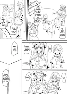 Futanari Flan-chan Ga Reimu O Choukyou Suru Manga | Futanari Flan-chan Training Reimu, English