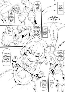 Futanari Flan-chan Ga Reimu O Choukyou Suru Manga | Futanari Flan-chan Training Reimu, English