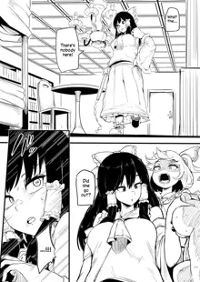 Futanari Flan-chan Ga Reimu O Choukyou Suru Manga | Futanari Flan-chan Training Reimu, English