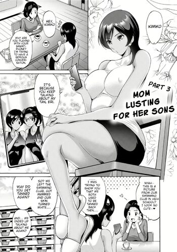 Haha wa Musuko ni Koi o Suru Ch. 3 | Mom lusting for her sons. Part 3, English