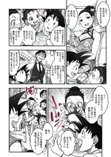 Goku x Chichi story throughout time, 日本語