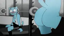 Gumball's Mom's Butt, English