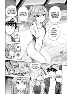 Kyouei Mizugi na Zuihou-chan to Hamakaze-san to. | Zuihou and Hamakaze in Racing Swimsuits (decensored), English