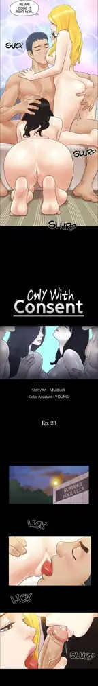 Only With Consent (decensored), English