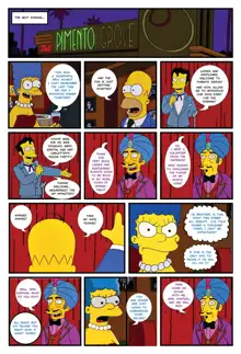 The Simpsons: Marge's Night Out, English