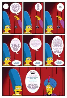 The Simpsons: Marge's Night Out, English