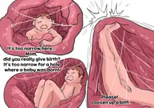 Exploration of the mother's uterus, English