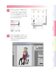 Let's Make ★ Character CGイラストテクニック vol.1, 日本語