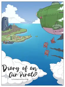 Artist - Pieceofsoap / Diary Of An Air Pirate - FULL COMIC, English