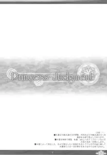 Princess Judgment, 日本語