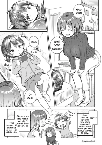 Meikko to Okki suru Futanari Ochinchin | My Niece and Her Hard Futanari Penis, English