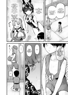 Indulging in the sweaty breast milky of the gatekeeper onee-san, English