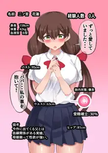 父娘妊活！妻と娘の3人で子作り！禁断の近親3pハーレム！, 日本語