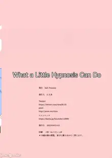 What a Little Hypnosis Can Do, 中文