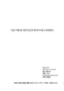 가슴이 아름다운 여친이 있는데 체조부의 폭유가 유혹해온다, 한국어