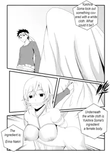 Food Wars! The female body 1, English