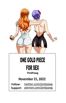 One gold piece for sex, English